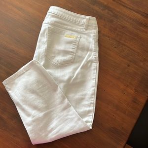 White straight jeans - super cute and they will go with every outfit!